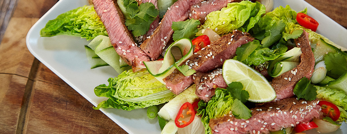 Photo of Korean Beef – Steak Salad Recipe recipe